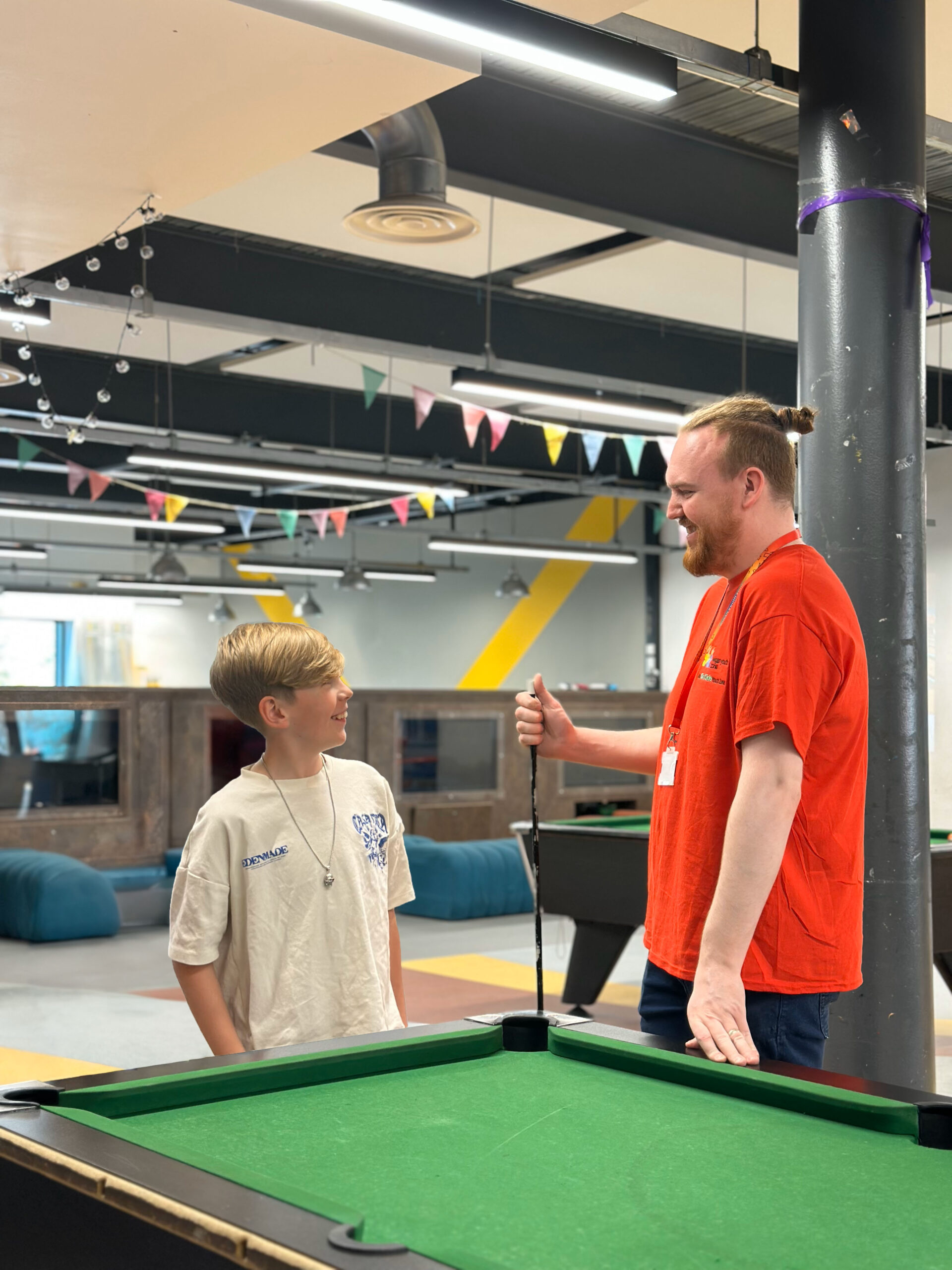 Support young people in care