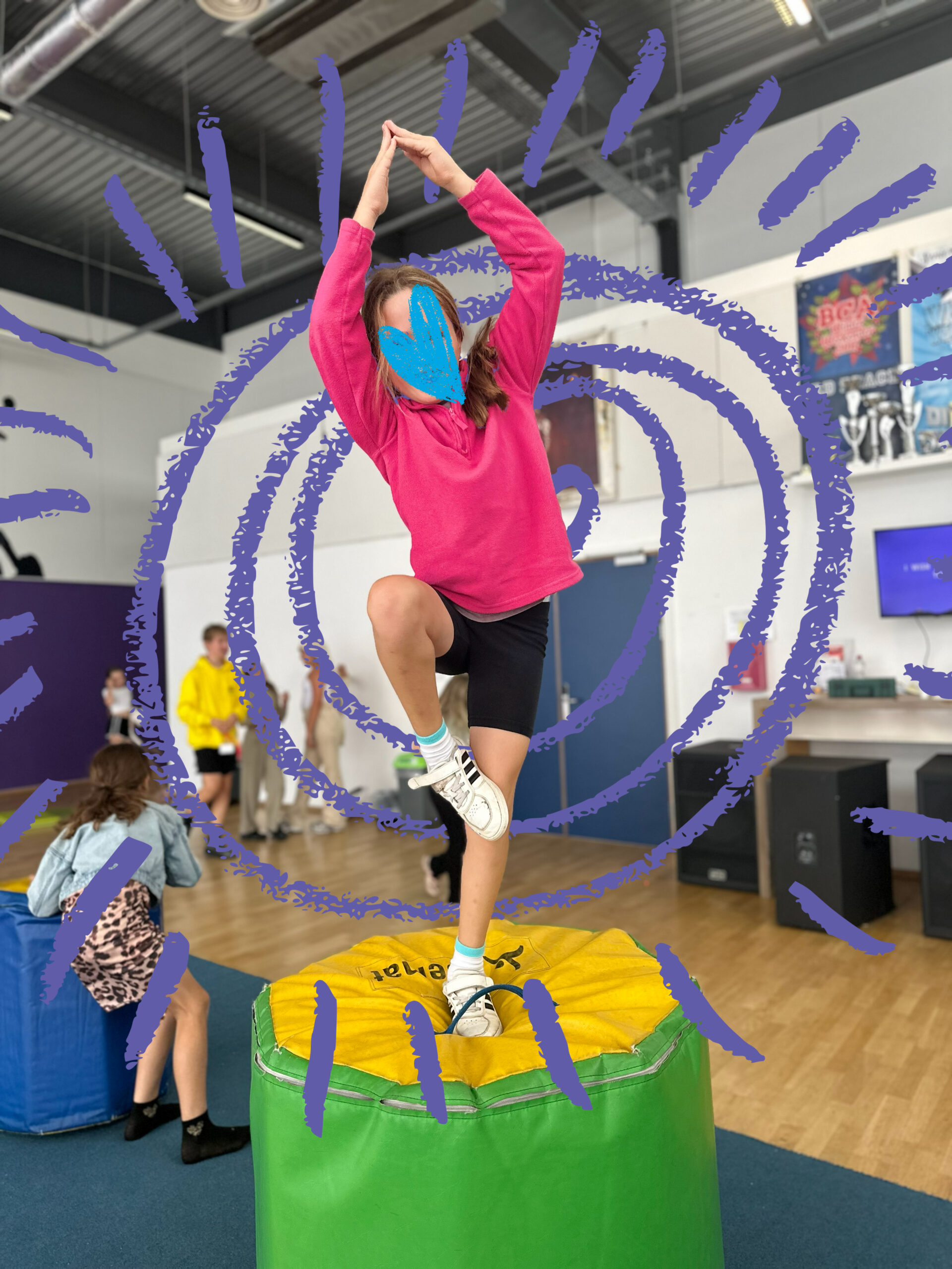 “Dotty enjoying activities at Wigan Youth Zone Holiday Club